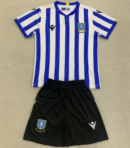 24/25 Sheffield Wednesday home kids kit