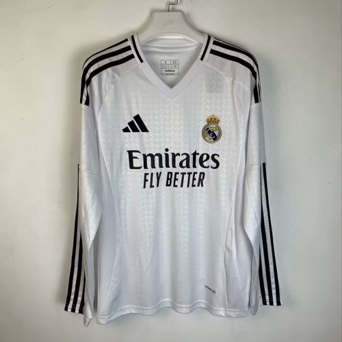 24/25 Real Madrid home Long sleeve football jersey