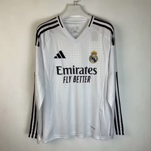 24/25 Real Madrid home Long sleeve football jersey