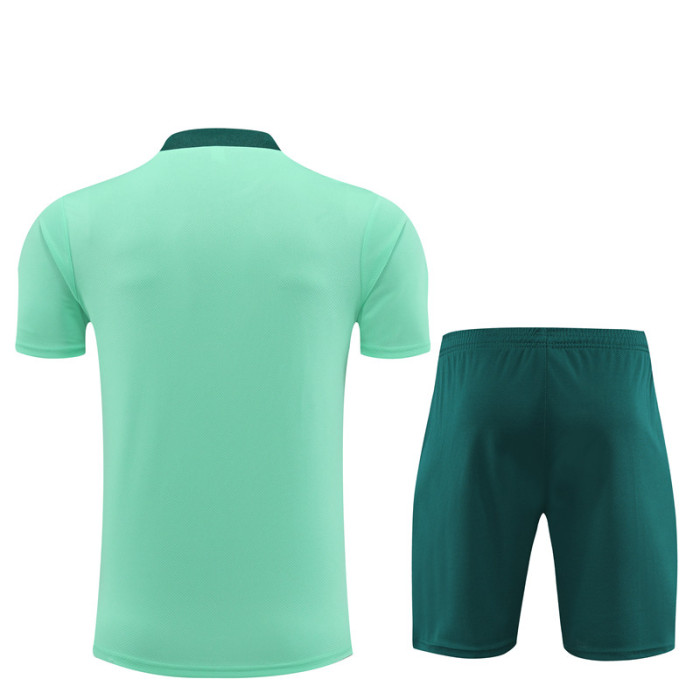 24/25 Tottenham Hotspur kids Short sleeve Light Green training suit