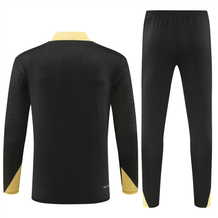 24/25 Barcelona kids Blue training suit Black Gold