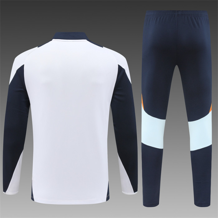 24/25 Real Madrid Adult training suit Yellow white