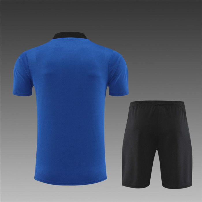 24/25 Barcelona Short sleeve training suit Light Blue