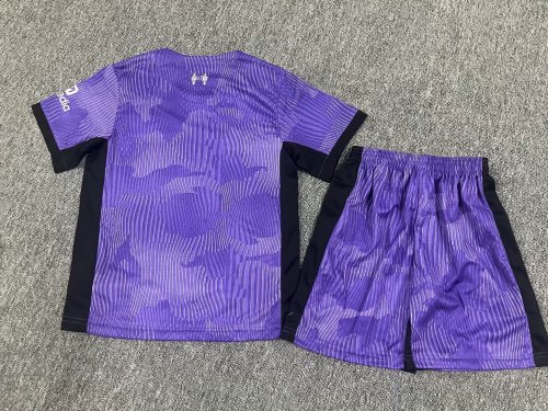 23/24 liverpool third kids kit
