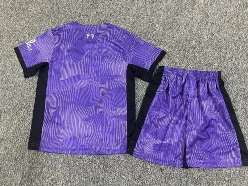 23/24 liverpool third kids kit