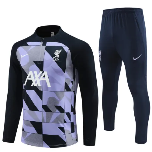 24/25 Liverpool kids purple training suit