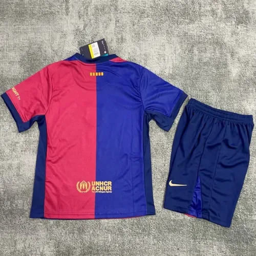 24/25 Barcelona home kids kit