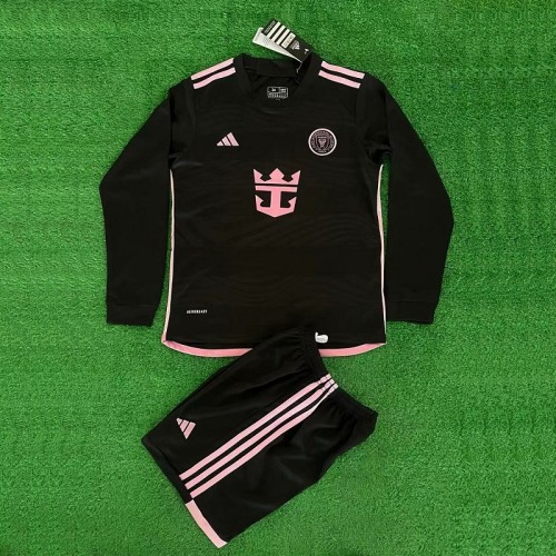 24/25 Inter Miami Away Long sleeve kids kit