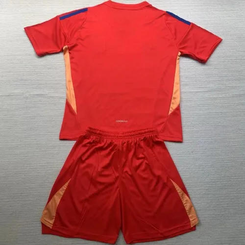 24/25 Italy red goalkeeper kids kit