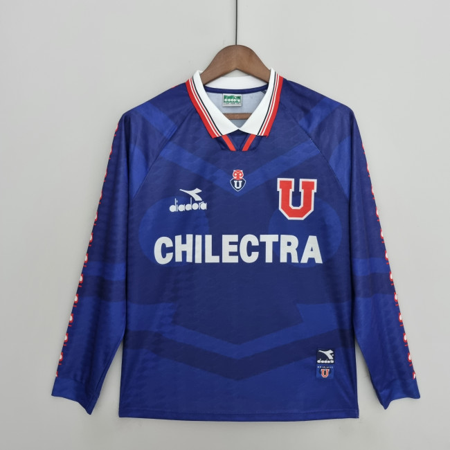 Retro Long Sleeve Universidad de Chile1996 Home