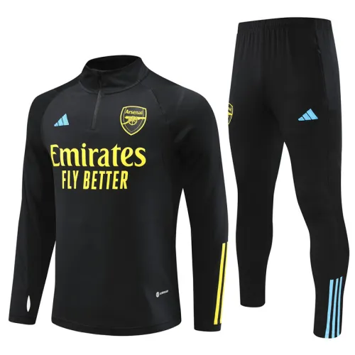 23/24 Arsenal kids black training suit