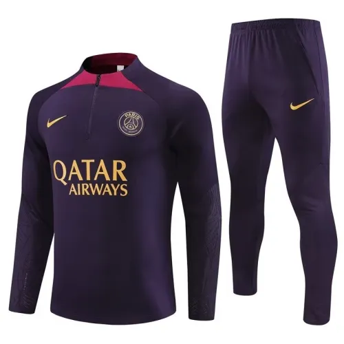 23/24 PSG kids purple training suit