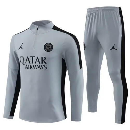 23/24 PSG kids light grey  training suit