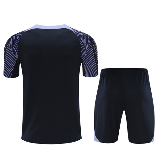 23/24 Liverpool Short sleeve Royal blue training suit