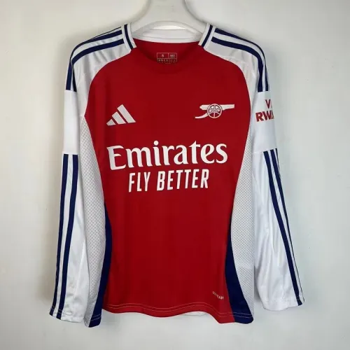 24/25 Arsenal home Long sleeve football jersey
