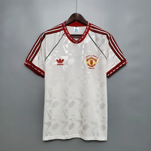 Retro 1991 Manchester United white