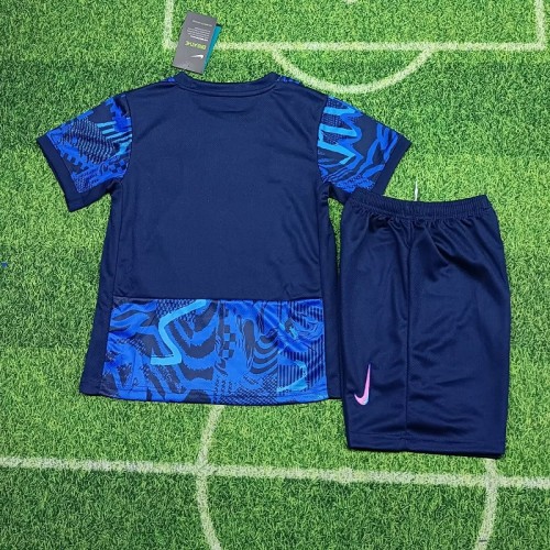 24/25 Atletico Madrid third kids kit