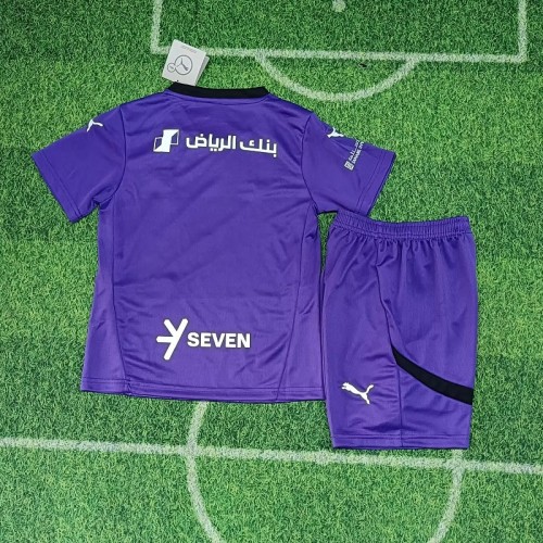 24/25 Al Hilal Saudi third kids kit