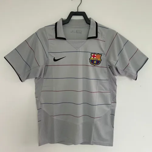 Retro 03/04 Barcelona Away football Jersey