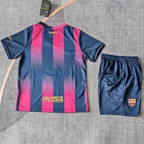 25/26 Barcelona home kids kit