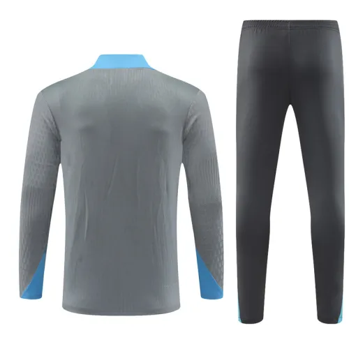 24/25 Tottenham Hotspur kids light gray training suit