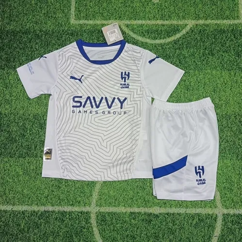 24/25 Al Hilal Saudi Away kids kit