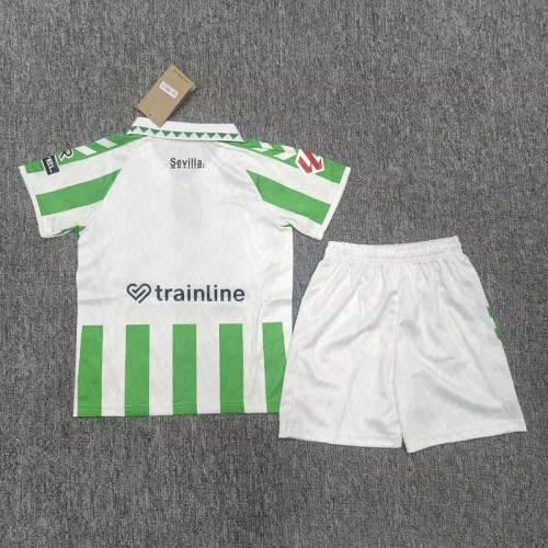 24/25 Real Betis home kids kit