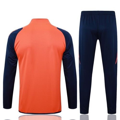 24/25 Manchester United kids orange jacket