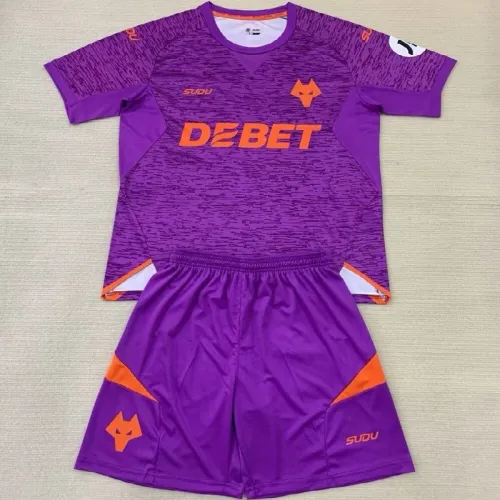 24/25 Wolverhampton Wanderers third kids kit