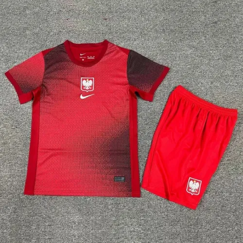 24/25 Poland Away kids kit
