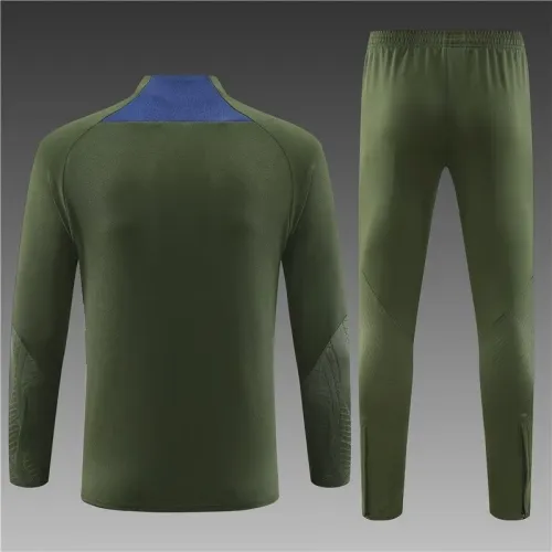 23/24 PSG Jordan Army green training suit