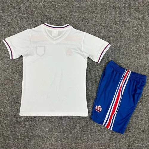 Retro 1982 England home kids kit
