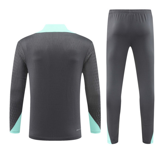 24/25 PSG kids training suit dark grey