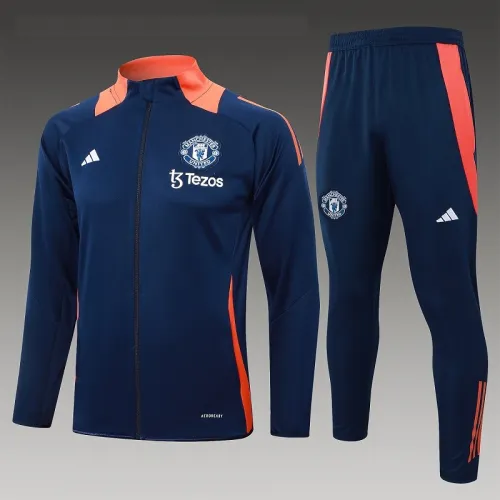 24/25 Manchester United kids Royal Blue jacket