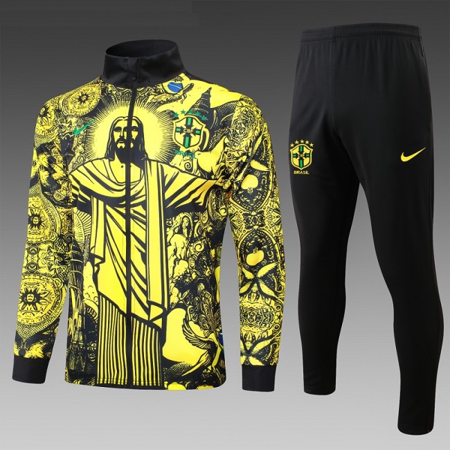 24/25 Brazil Jesus jacket yellow
