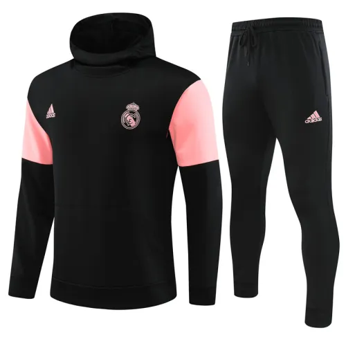 23/24 Real Madrid black Jordan Hoodie with hat