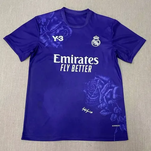 24/25 Real Madrid Y3-purple football Jersey