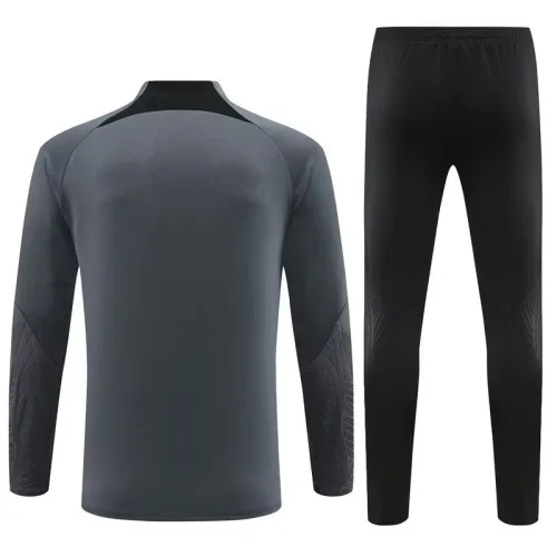 23/24 PSG Jordan kids Dark gray training suit