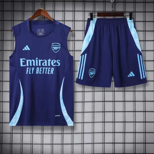 24/25 Arsenal Short sleeve royal blue training suit