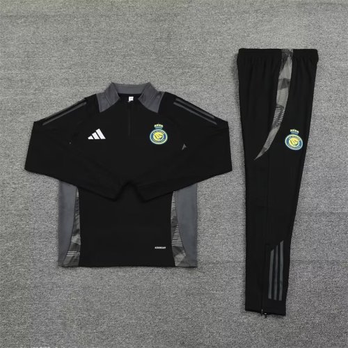 24/25 Al Nassr kids black training suit