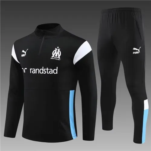 23/24 Marseille kids black training suit