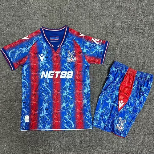 24/25 Crystal Palace home kids kit