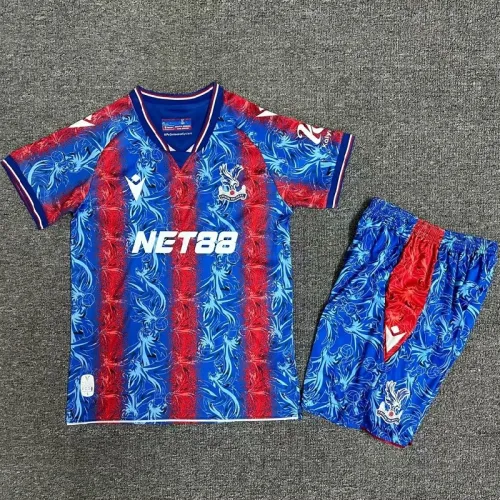 24/25 Crystal Palace home kids kit
