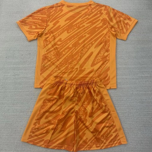 24/25 Chelsea Yellow goalkeeper kids kit