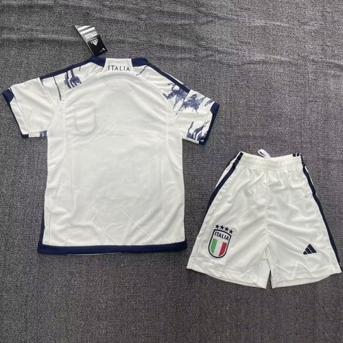 23/24 italy national team Away kids kit with socks