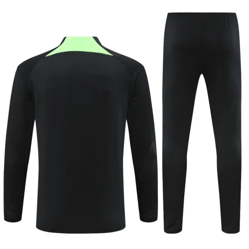 23/24 Liverpool kids Black green training suit