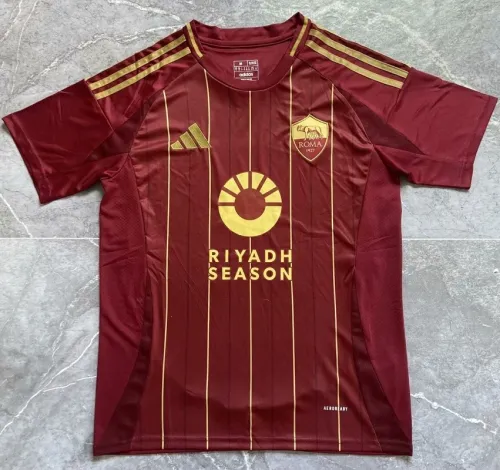 24/25 Roma home football jersey