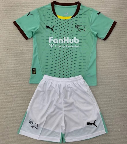 24/25 Derby County away kids kit