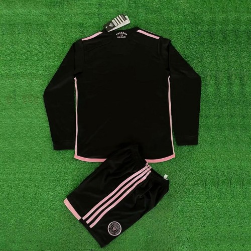 24/25 Inter Miami Away Long sleeve kids kit