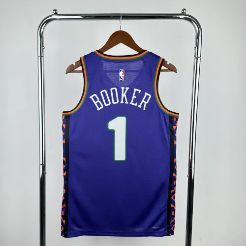 NBA  Phoenix Suns #1 BOOKER Basketball Jersey